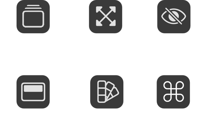 Multiple Stacks. Drag & Drop. Auto-Hide. Always on Top. Adjust Appearance. Global Shortcuts